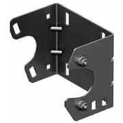 Кронштейн концевой П-образный 70мм модернизированный в сборе с болтами