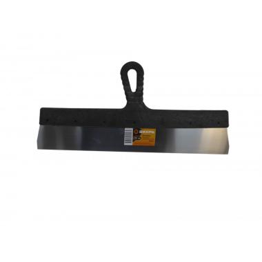 Шпатель нерж.cталь пластиковая рукоятка 450мм Вихрь