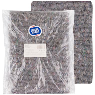 Тряпка для пола "Дымок" из серого хлопка 1 шт., 600х750 мм