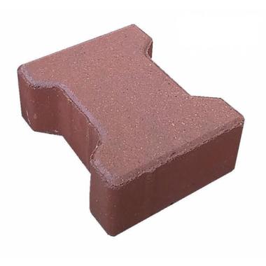 Брусчатка бетонная Катушка Вишня толщ.60, вес 3,7кг/шт,(35шт/м2, 360шт/поддон)