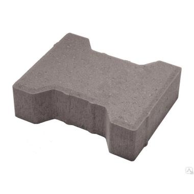 Брусчатка бетонная Катушка Серый толщ.60, вес 3,7кг/шт (35шт/м2, 360шт/поддон)