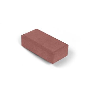 Брусчатка бетонная Кирпич Вишня 198*98*60, вес 2,6кг/шт (50шт/м2, 500шт/поддон)