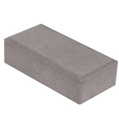 Брусчатка бетонная Кирпич Серый 198*98*80, вес 3,2кг/шт (50шт/м2, 400шт/поддон)