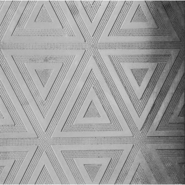 Плитка тротуарная Треугольник 300*300*30, 11шт/м2, (110шт/поддон, вес 6,4кг/1шт) Серый