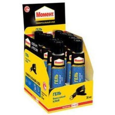 Клей Момент 30г Гель (шоу-бокс)