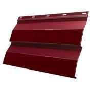 Сайдинг металлический корабельная доска, Красное вино 0,22х6,0м  УЦЕНКА ВОЗВРАТУ НЕ ПОДЛЕЖИТ