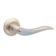 Ручка дверная Code Deco H-14064-A-NIS/CR Матовый Никель/Хром