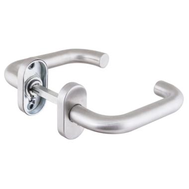 Ручка раздельная DSS-0203P/19 (нержавейка), квадрат 8x140 мм