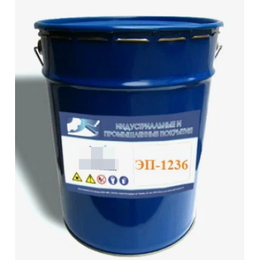 Эмаль ЭП-1236 черная однокомпонентная (RAL 9004) (25кг) ГОСТ 23143-83