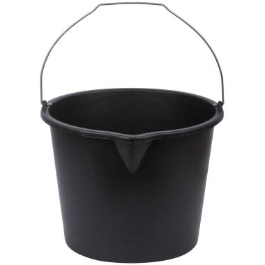 Ведро строительное 12 л пластиковое, для перемешивания раствора, с носиком, КУРС РОС