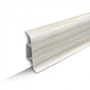 Плинтус 267 Клен беленый Идеал Классик мягкий край 55*22мм 2,2м, (40 шт/уп)