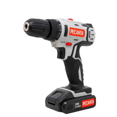 Аккумуляторная дрель-шуруповерт ДА-20-2ЛК Ресанта