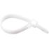 Хомут нейлоновый многоразовый белый д/проводов 100шт. 300х7,5 мм FIT