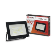 Прожектор IN HOME СДО-07 100Вт 9000Лм 6500К Чёрный