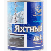 Лак яхтный матовый бесцветный  АУ-271 РАДУГА 6 кг