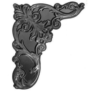 Ковка Накладка Угол ШТАМП 145х145х1 4969.01