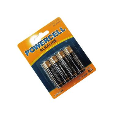 Батарейка LR03-4BPC (мизин.) щелочная Powercell 1.5 B 4 шт/упак.