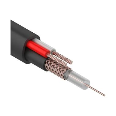 Кабель КВК-П-2+2х0,75мм черный ЭРА бухта 200 м