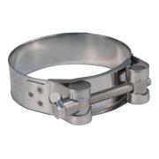 Хомут обжимной силовой шарнирный, нерж.сталь 48-51 мм