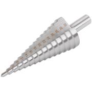 Сверло ступенчатое hss ( Р6М5 ) по металлу, 15 ступеней, 4-32 мм ФИТ