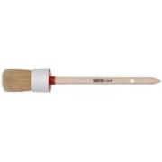 Круглая кисть, натур. щетина, 55% топс, деревянная ручка, Ø35 мм Master Color