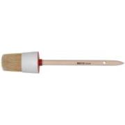 Круглая кисть, натур. щетина, 55% топс, деревянная ручка, Ø45 мм Master Color