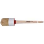 Круглая кисть, натур. щетина, 55% топс, деревянная ручка, Ø55 мм Master Color