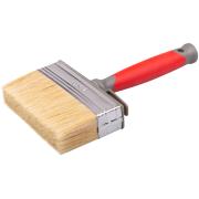 Макловица pro, 70% ПБt/30% светлая натуральная щетина, нерж.обжим, 2-к ручка, 30 х 120 мм Master color