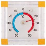 Термометр оконный биметаллический ТББ квадратный 75 х 75 мм