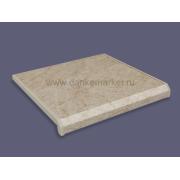 Подоконник Danke Бежевый глянцевый Komfort 600 мм