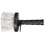 Кисть-макловица круглая, искусственная щетина, пластмассовый корпус, пластмассовая ручка MTX