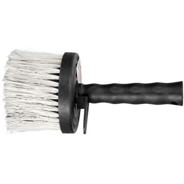 Кисть-макловица круглая, искусственная щетина, пластмассовый корпус, пластмассовая ручка MTX