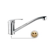 Смеситель д/кухни шар. с длин. изливом, G141110, Gota Rocio