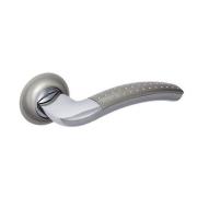Ручка дверная SL 26 D Хром/мат.хром (для метал.дверей)