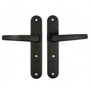 Ручка дверная ГАРДИАН 41.31-Вега Черный муар (для замков 10.11,30.11)