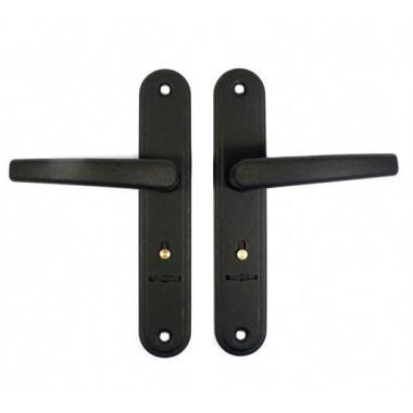 Ручка дверная ГАРДИАН 41.31-Вега Черный муар (для замков 10.11,30.11)