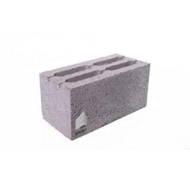 Блок керамзитобетонный стеновой 390*190*188 М50 ПОШТУЧНО