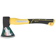 Топор кованая усиленная сталь, усиленная фиберглассовая ручка 600 гр NEW. ФИТ