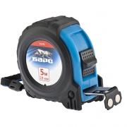 Рулетка 5 м х 19 мм, утолщенное полотно,магнитный зацеп,обрезиненный корпус Вектор, Барс