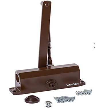 Доводчик дверной Vanger DC-85-BR коричневый до 85 кг
