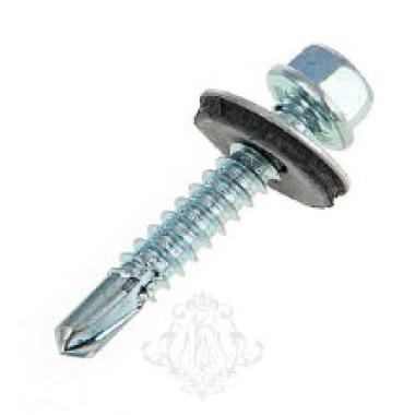 Саморез кровельный D 6,3 мм. 32 мм. Оцинкованный