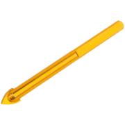 Сверло универсальное по кафелю, стеклу, керамограниту, бетону, кирпичу, трехгранный хвостовик, 6х70 мм КУРС