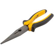 Длинногубцы "Стайл", мягкие прорезиненные ручки, молибденовое покрытие 200 мм ФИТ