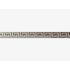 Багет на клеевой основе Stella Греция Белый Серебро 2400х10х4мм (30шт.упак)