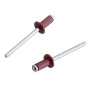 Заклепка 3,2*8 алюм,/сталь SRC красное вино (RAL 3005)  (50шт/уп)