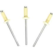 Заклепка 3,2*8 алюм,/сталь SRC светлая слоновая кость (RAL 1015)  (50шт/уп)