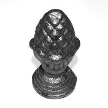 Ковка Наконечник, навершие, 60х30мм, осн.д=30мм. 1169-3