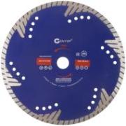 Диск отрезной алмазный, сегментный с защитными секторами cutop profi, 230 x 3.0 x 8.0 x 22.2 мм