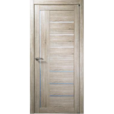 Дверь межкомнатная ЭкоШпон Модель 2110 Велюр серый 700 Uberture Россия РАСПРОДАЖА