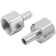 Адаптеры-соединители "елочка" 10 мм - внутренняя резьба 1/2", 2 шт. ФИТ